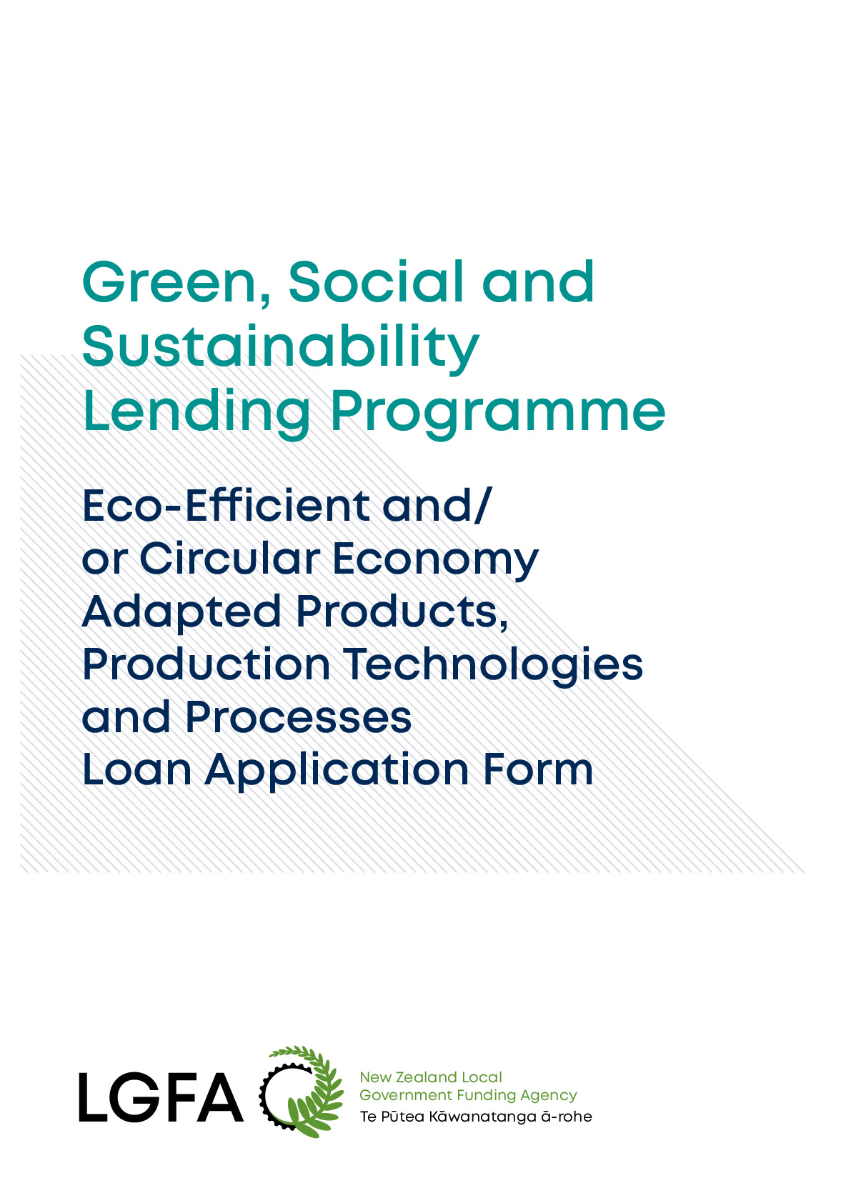 Environmental Product Development and Introduction Loan Application Form 30092021 FINAL