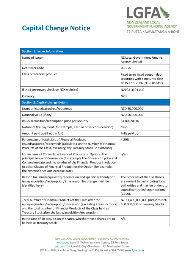 NZX Capital Change Notice 15 April 2026 - Tender 82_0.pdf