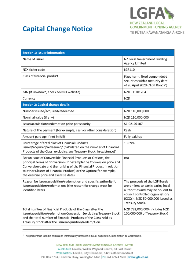NZX Capital Change Notice 20 April 2029 - Tender 72.pdf