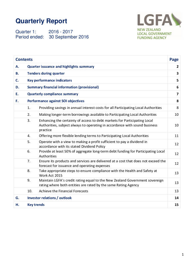 1609 LGFA Quarterly Report to Shareholders  - September 2016.pdf