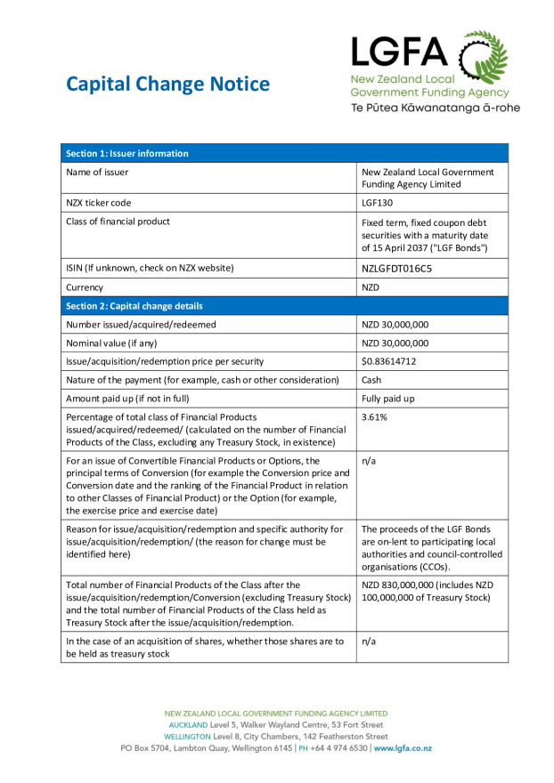 NZX Capital Change Notice 15 April 2037 - Tender 85.pdf