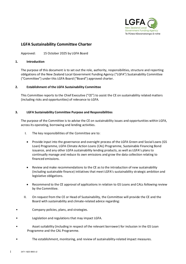 LGFA Sustainability Committee Charter (Oct25).pdf