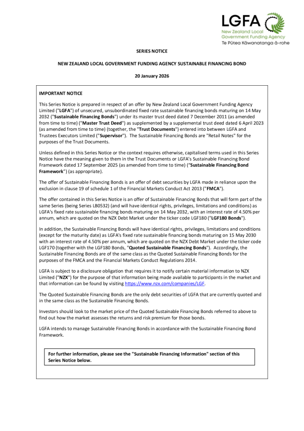 May 2032 - SFBs TEMPLATE - QFP Existing Series - LGFA - Series Notice - as at 06 May 2025 v.4 v.7.pdf