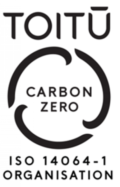 Toitu carbon zero logo